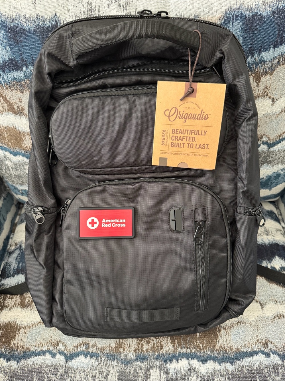 Origaudio Black Backpack